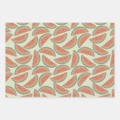 Watermelon Colorful Pink Green Summer Inpakpapier Vel (Voorkant 3)