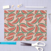 Watermelon Colorful Pink Green Summer Tropical Tissuepapier (Craft)