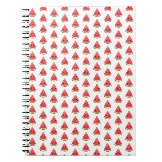 Watermelon Custom Notebook - Funny Fruits Journal Notitieboek (Voorkant)