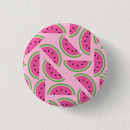 Watermelon Cute Button Pin (Voorkant)