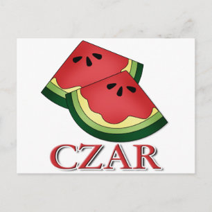 Watermelon Czar Briefkaart