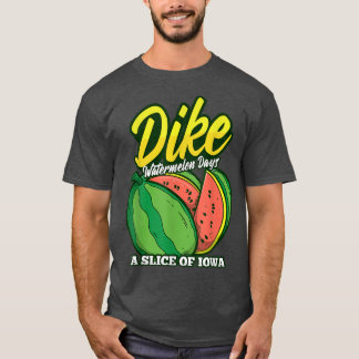 Watermelon Days Funny Summer Fruit Vegetarian T-shirt
