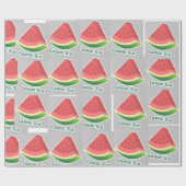 WATERMELON 🍉 DISIGN Wrapping Paper Cadeaupapier (Vlak)