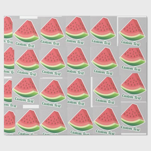WATERMELON 🍉 DISIGN Wrapping Paper Cadeaupapier (Vlak)