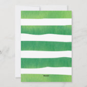 Watermelon Een In Een Meloen 1e Verjaardag Trivia  Feestdagenkaart (Achterkant)