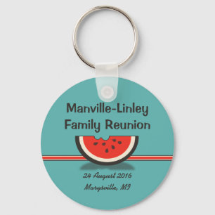 Watermelon Family Reunion Souvenir Sleutelhanger