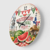 Watermelon Festival Texas Summer Harvest Grote Klok (Hoek)