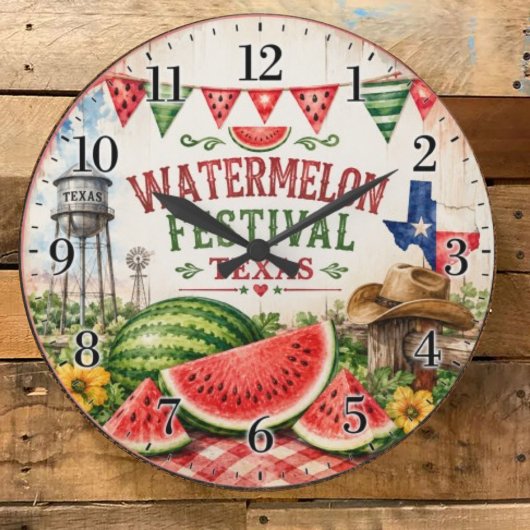 Watermelon Festival Texas Summer Harvest Grote Klok