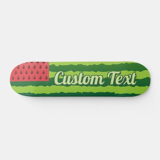 Watermelon Flag Skateboard (Horizontaal)