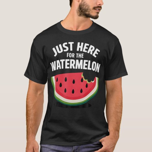 Watermelon For Fruit - print T-shirt (Voorkant)
