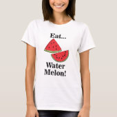 Watermelon Fruit Funny T-shirt (Voorkant)