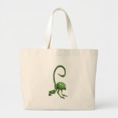 Watermelon Galactic Creature Grote Tote Bag (Voorkant)