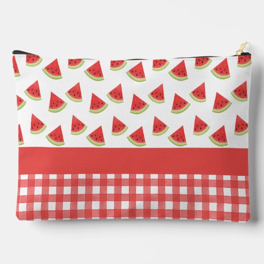 Watermelon Gingham Etui (Achterkant)