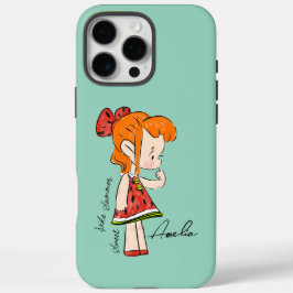 Watermelon Girl iPhone 16 Pro Max Hoesje