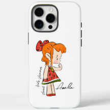 Watermelon Girl iPhone 16 Pro Max Hoesje