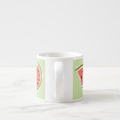 Watermelon Green Line Espresso Kop (Achterkant)