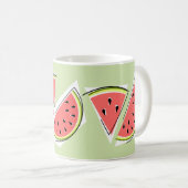 Watermelon Green Line Koffiemok (Voorkant rechts)