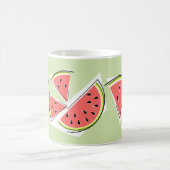 Watermelon Green Line Koffiemok (Center)