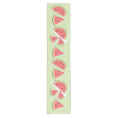 Watermelon Green Line Table runner Korte Tafelloper (Voorkant)
