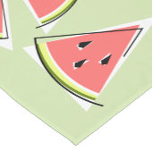 Watermelon Green Line Table runner Korte Tafelloper (Hoek)