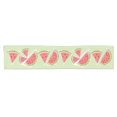 Watermelon Green Line Table runner Korte Tafelloper (Horizontaal)