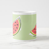 Watermelon Green Slice 2 Grote Koffiekop (Voorkant)