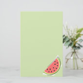 Watermelon Green Slice Briefpapier (Staand voorkant)