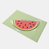 Watermelon Green Slice Deurmat (Schuin)