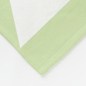 Watermelon Green Slice Fleece Deken (Hoek)
