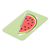 Watermelon Green Slice Magneet (Linkerzijde)