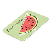 Watermelon Green Slice Name Magneet (Linkerzijde)