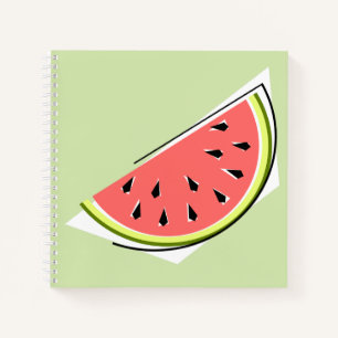 Watermelon Green Slice Notitieboek