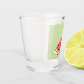 Watermelon Green Slice Shot Glas (Links)