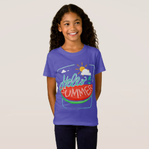 Watermelon Hallo Summer T-Shirt