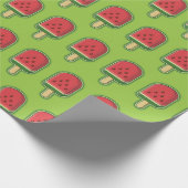 Watermelon Ice Cream Stick Cadeaupapier (Hoek)