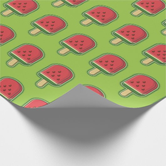 Watermelon Ice Cream Stick Cadeaupapier (Hoek)
