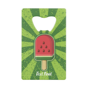 Watermelon Ice Cream Stick Creditkaart Flessenopener