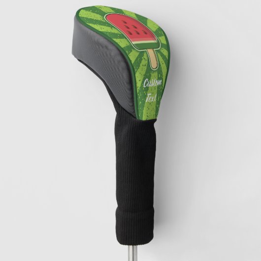 Watermelon Ice Cream Stick Golfheadcover (Schuin)