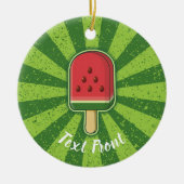 Watermelon Ice Cream Stick Keramisch Ornament (Voorkant)
