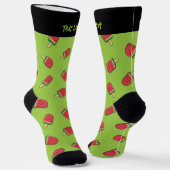 Watermelon Ice Cream Stick Pattern Socks Sokken (Gebogen)