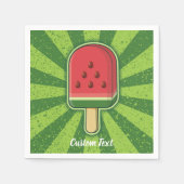 Watermelon Ice Cream Stick Servet (Voorkant)