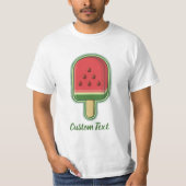 Watermelon Ice Cream Stick T-shirt (Voorkant)