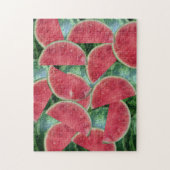Watermelon Jigzaag Puzzle Legpuzzel (Verticaal)