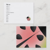 Watermelon Ladybug Visitekaartje (Voorkant / Achterkant)