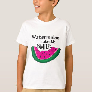 Watermelon maakt me glimlachen t-shirt