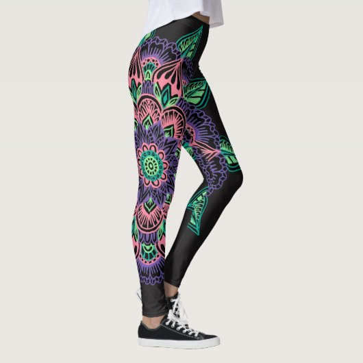 Watermelon Mandala Leggings (Rechts)