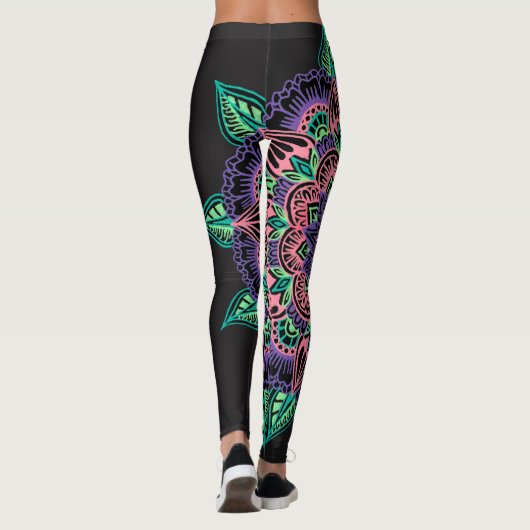 Watermelon Mandala Leggings (Achterkant)