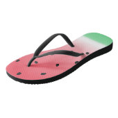 Watermelon Ombre Stripes Teenslippers (Schuin)