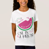 Watermelon One in een Melon T-shirt (Voorkant)