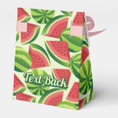 Watermelon Patern Favor Box Bedankdoosjes (Achterkant)